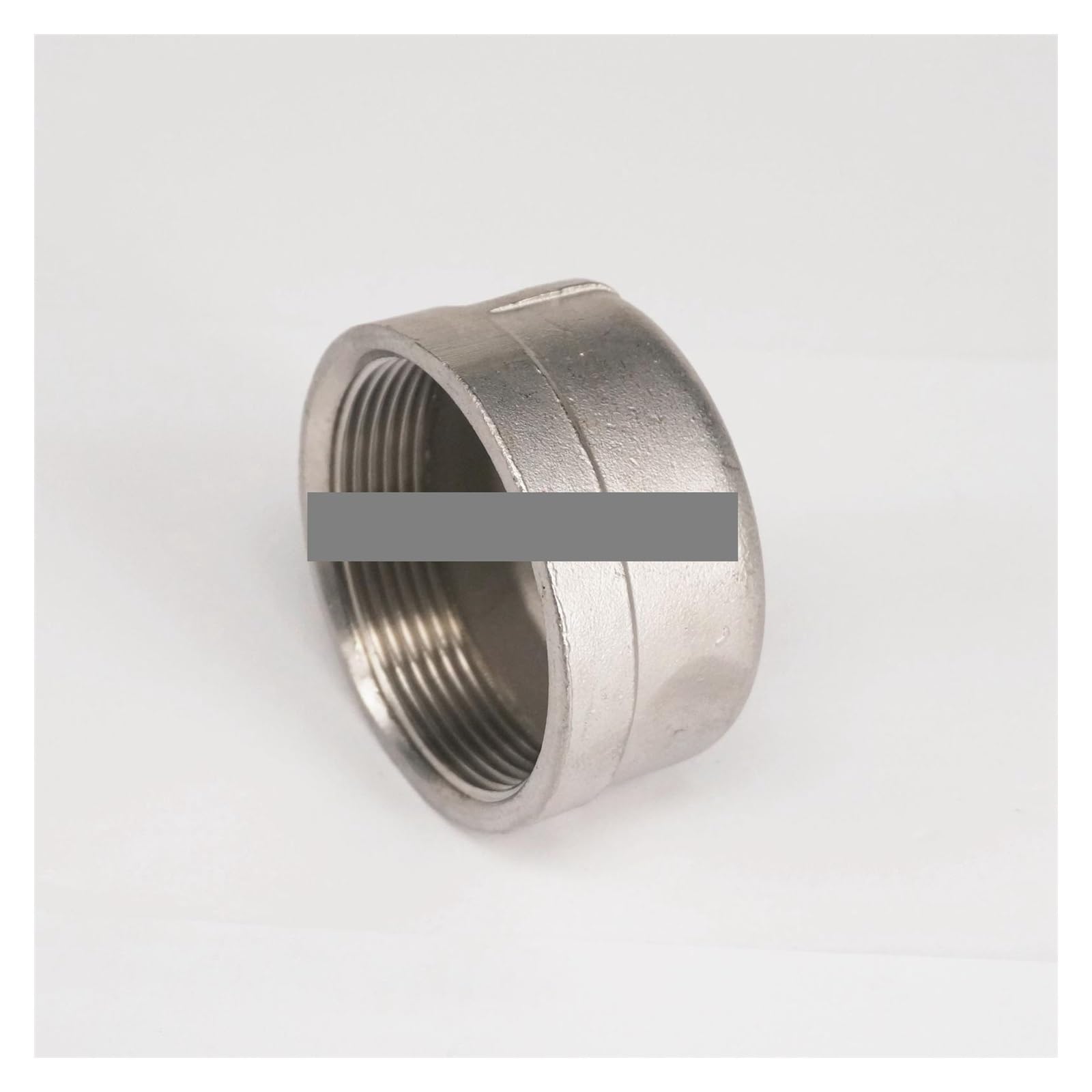 Icxlpmc Women's One Color 1-1/4" Bsp Thread 304 Stainless Steel Pipe Fitting Countersunk Round Head Operating Pressure 2.5 Mpa