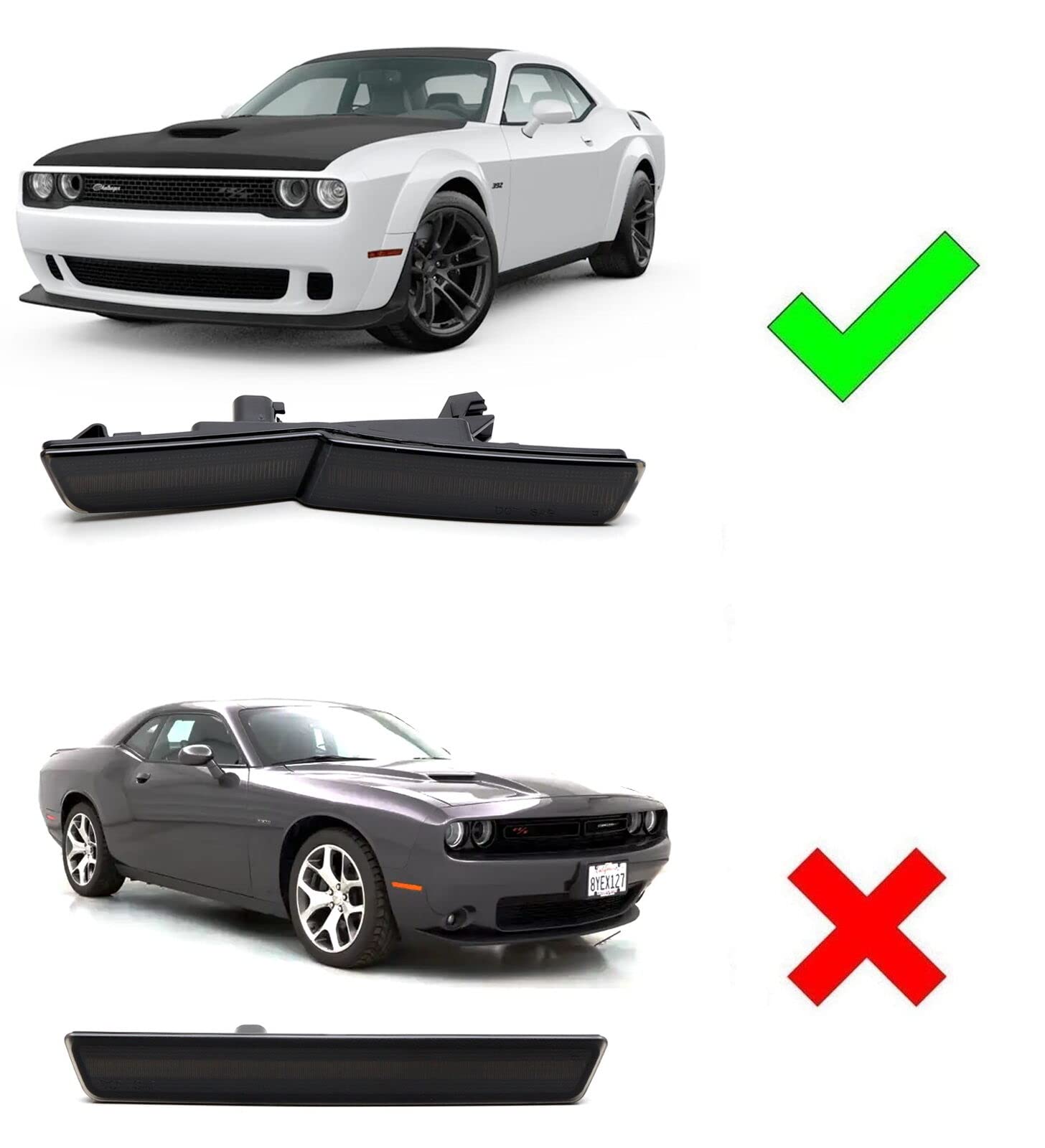 た*ま様 CHALLENGER LEDライト Amazon.com: ADIIL LED Side Marker Lights Replacement for