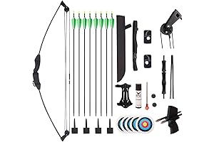 SOPOGER Compound Bow and Arrow Set for Kids 12-14: Ultimate Archery Adventure for Young Archers
