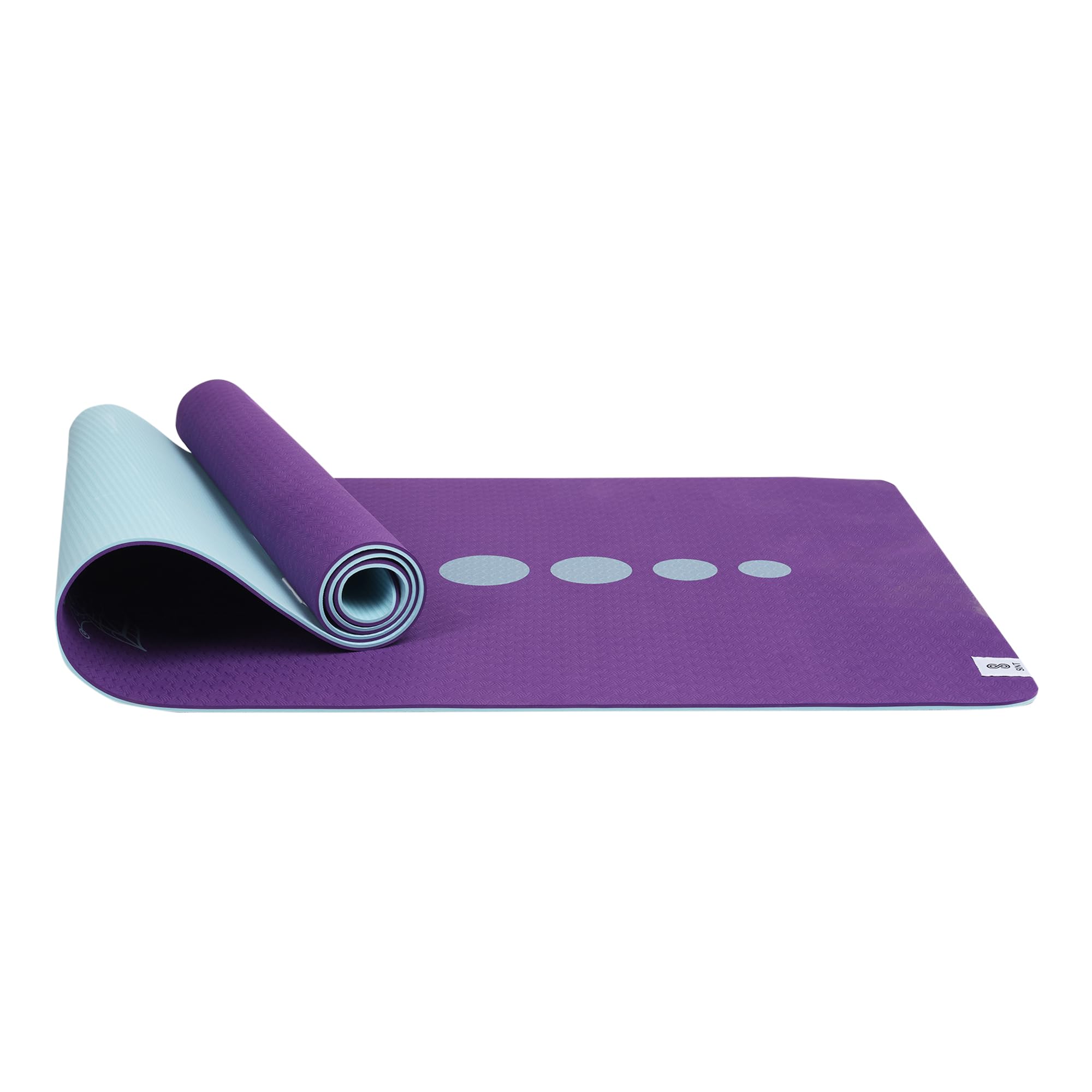SINT Yoga Mat - Premium 6mm Print Reversible Extra Thick and Large Non Slip Exercise & Fitness Mat for All Types of Yoga, Pilates & Floor Workouts (72" x 24" x 6mm Thick)
