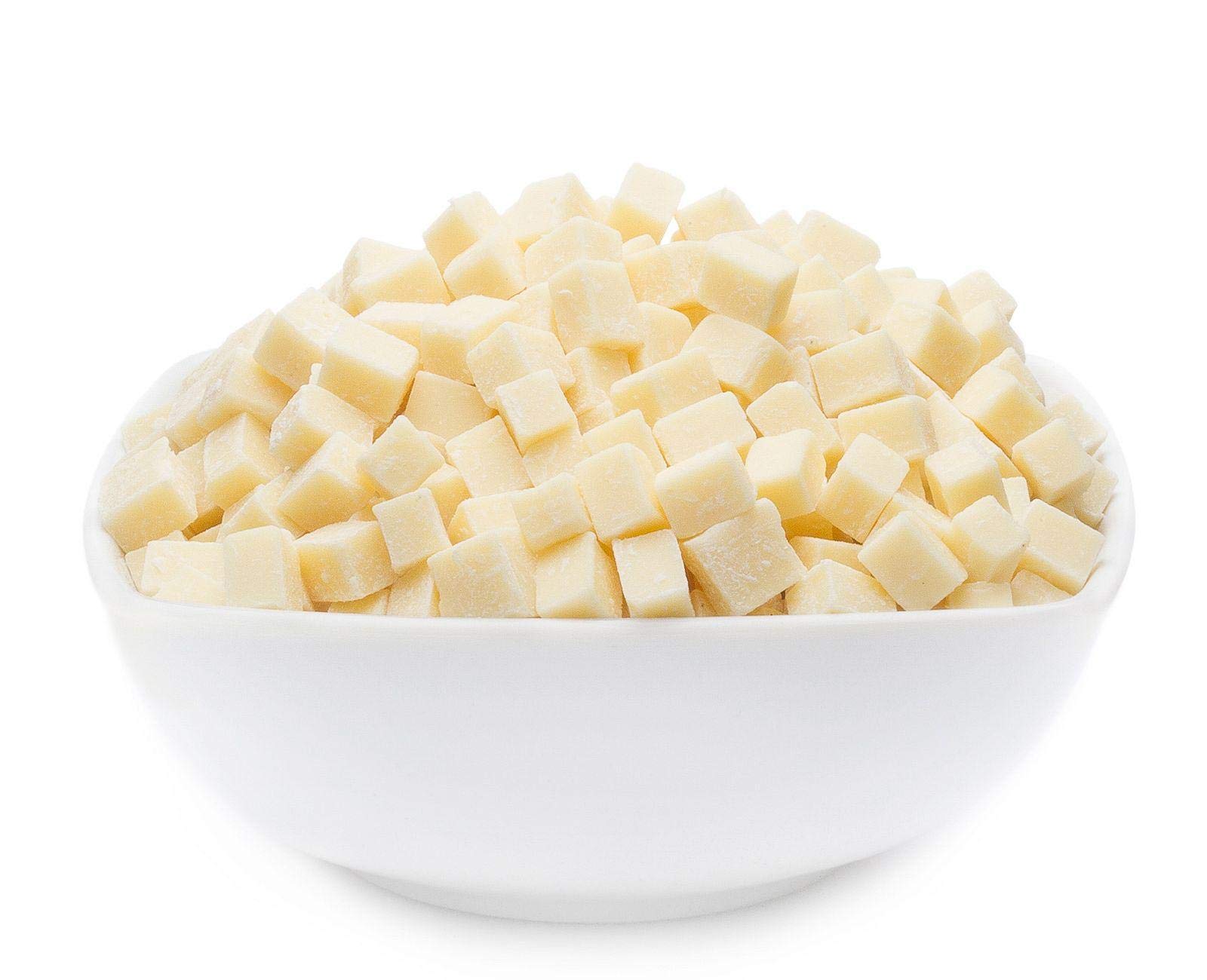 1 x 2kg Kuvertüre Suchard Premium Schweizer Weiße Schokolade Würfel 27% Kakaoanteil salzfrei vegetarisch glutenfrei