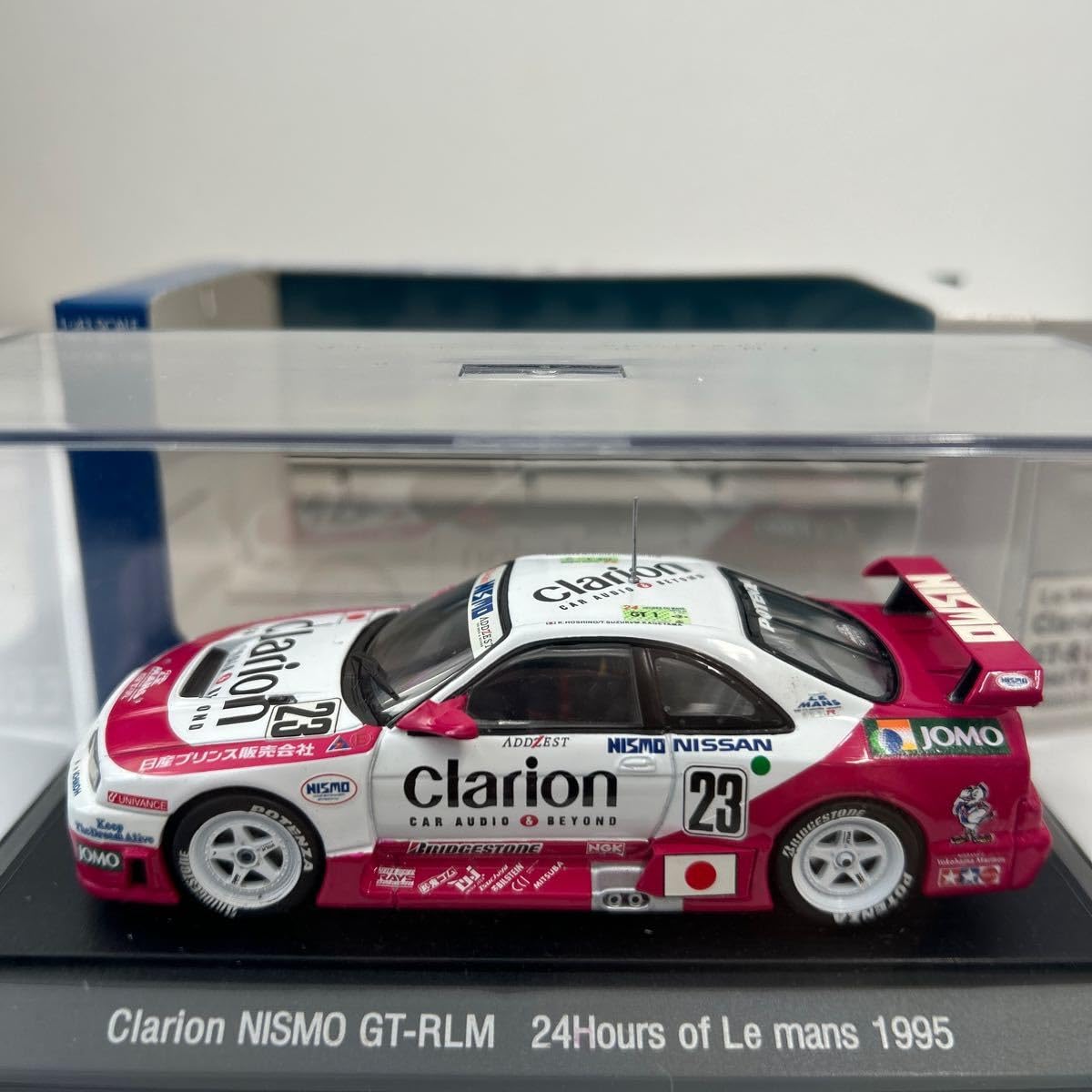 Amazon | EBBRO 1/43 Clarion NISMO NISSAN SKYLINE GT-R LM #23 1995