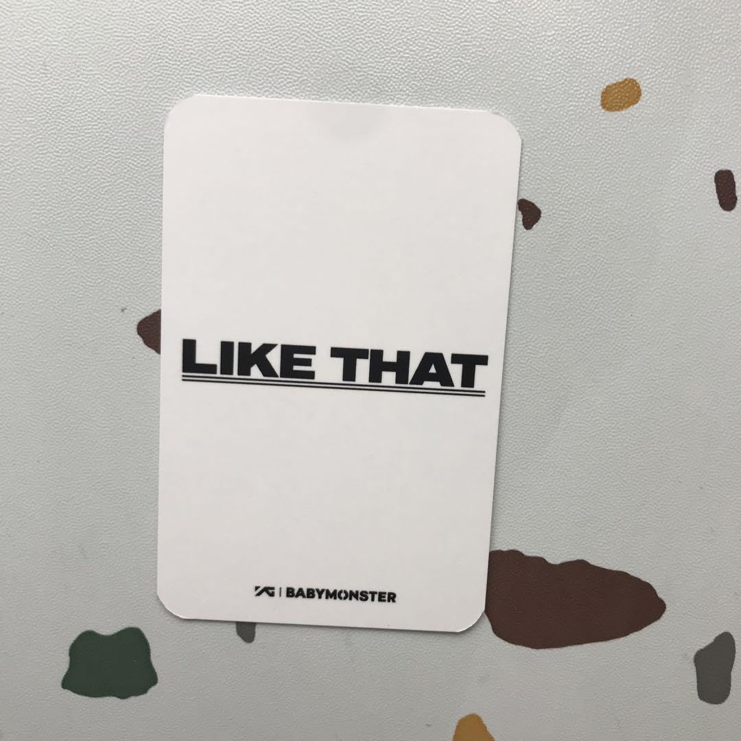 Amazon.co.jp: ルカ BABYMONSTER LIKE THAT 事前収録 サノク