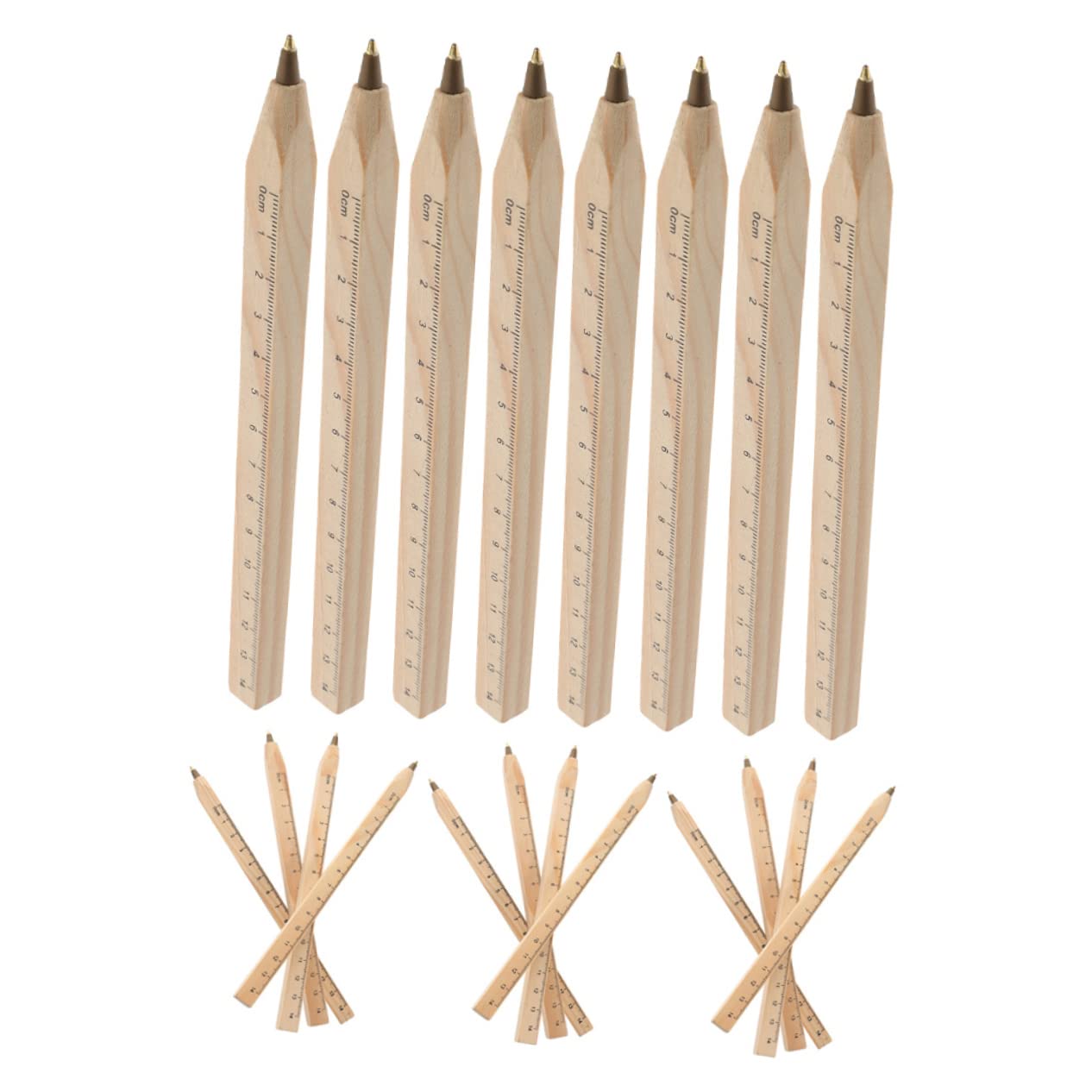 Lurrose 100piezas Bolígrafos De Carpintero De Natural De Descartables Accesorios De Carpintería Rígida