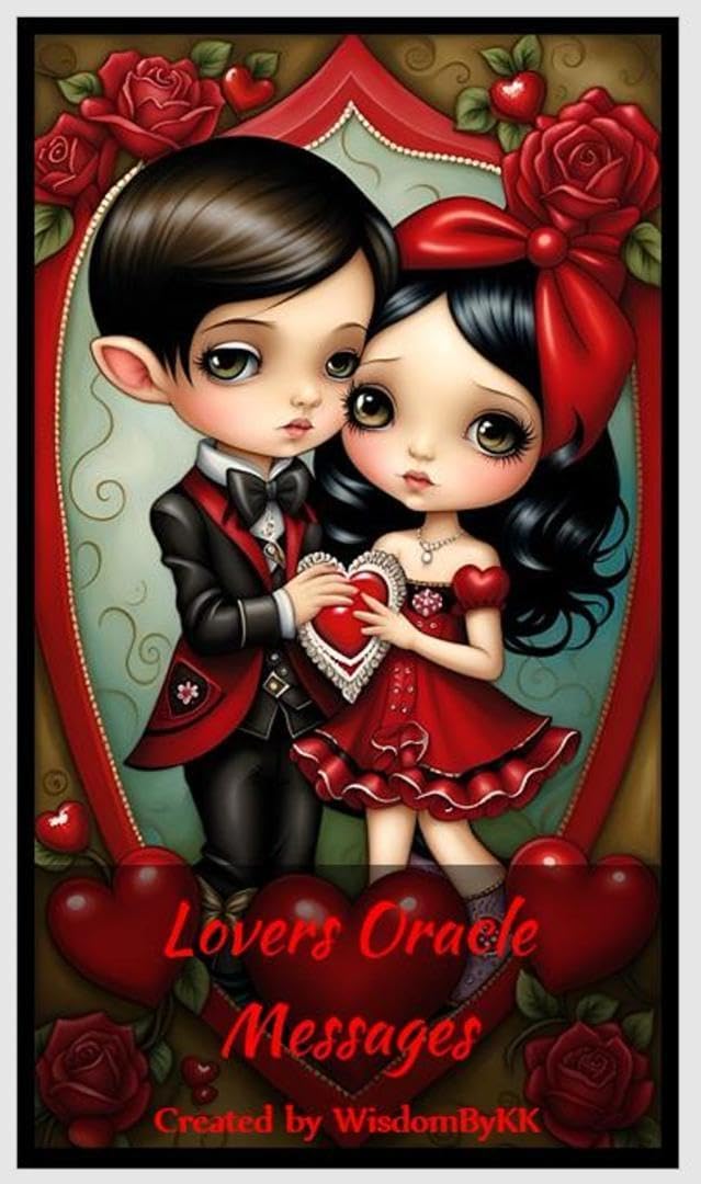 正規品オラクルカード】 ビッグアイズなドールやブライス風愛の