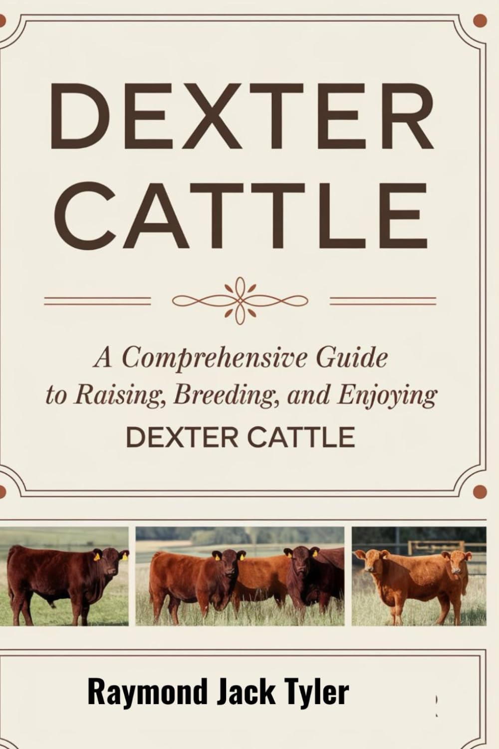 DEXTER CATTLE: A Comprehensive Guide to Raising, Breeding, and Enjoying Dexter Cattle