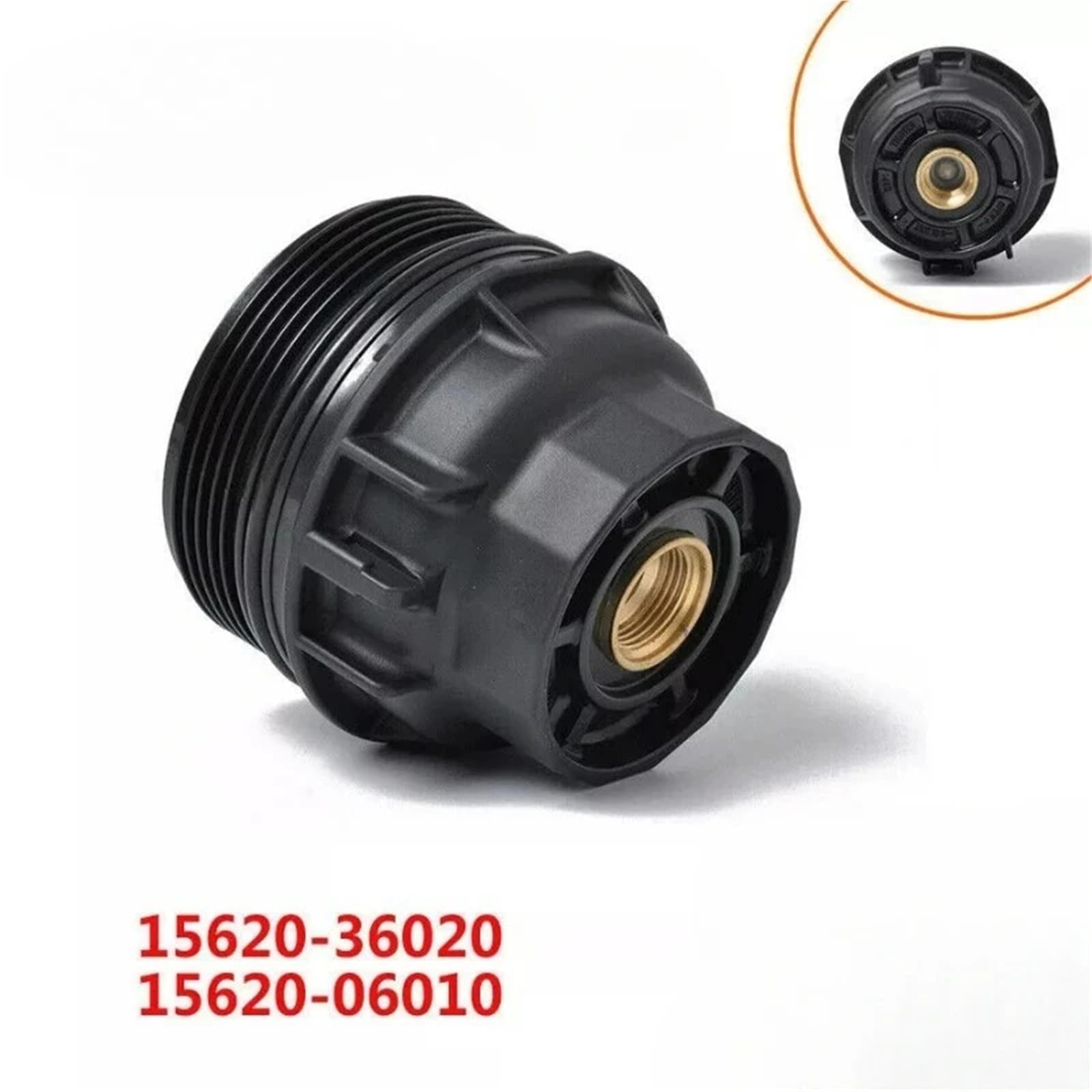 Filtros de aceite Tapa de la carcasa del filtro aceite para Lexus | 15620-36020 1562036010 1562036020 Tapa de la carcasa del filtro de aceite para Lexus para Scion para Toyota