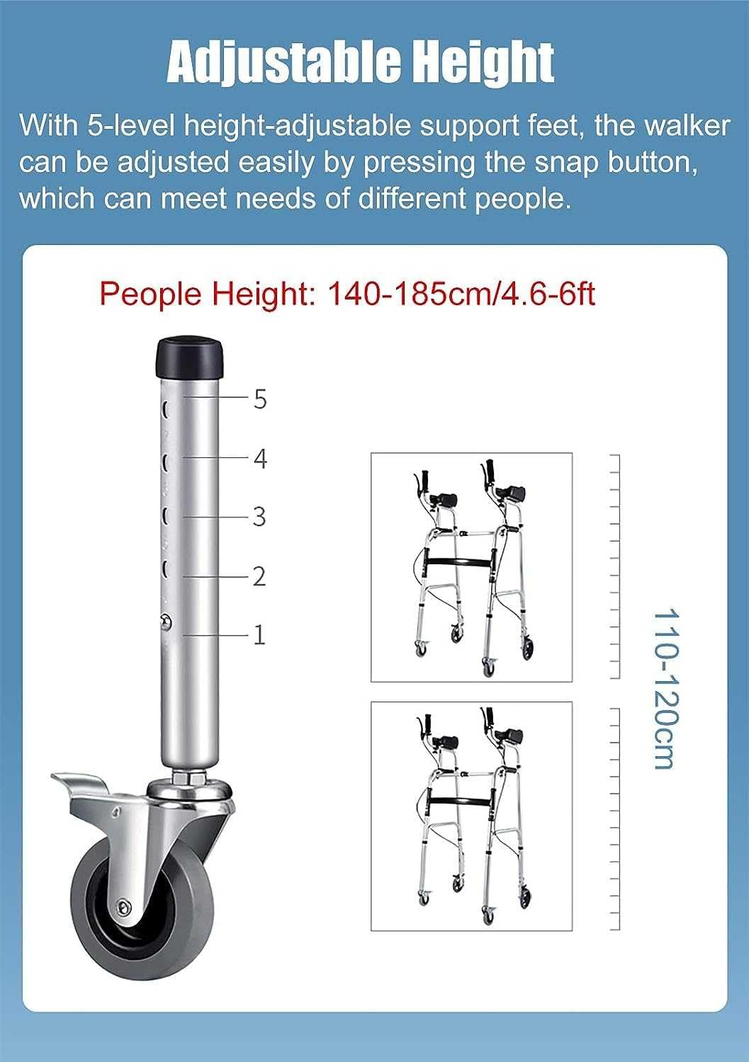 Amazon.co.jp: 障害者/高齢者/大人用直立ウォーカー、前腕サポート
