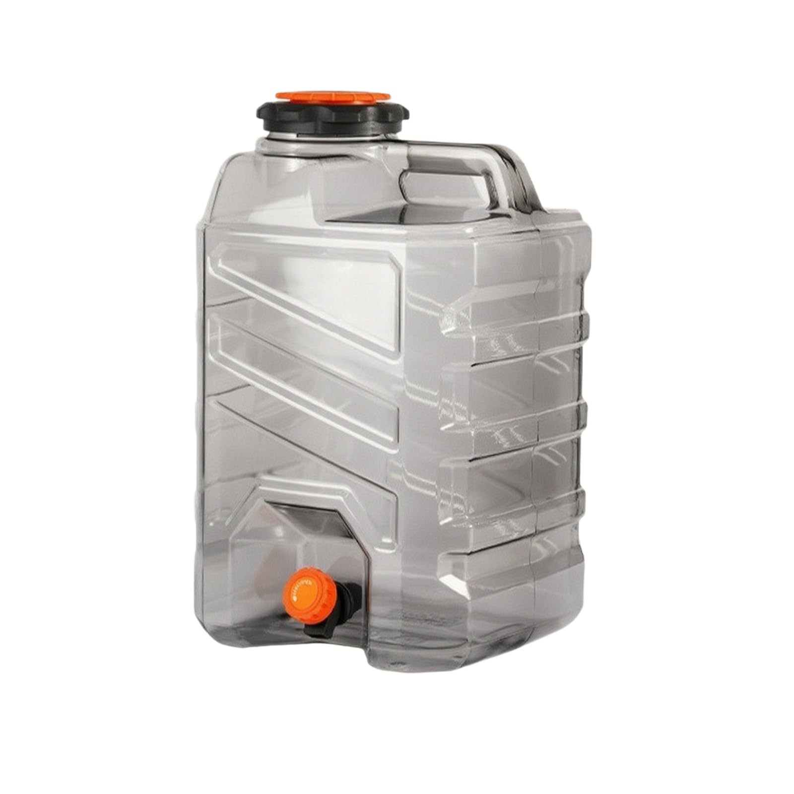 Bidon D'eau Traparent Réservoir D'eau Portable, Conteneur, pr Activités Plein Air, 20L
