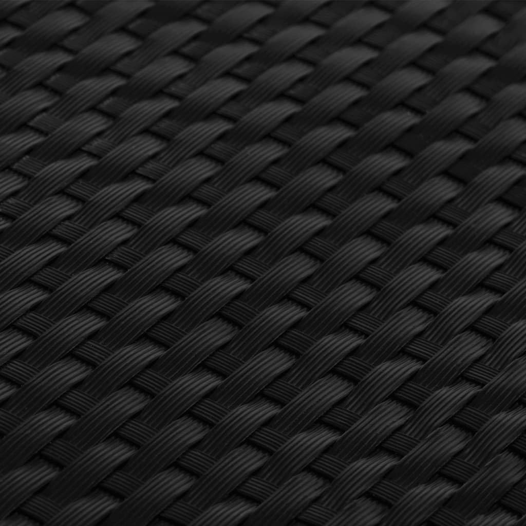 Paravent de Balcon Noir 600x90 cm résine tressée,Quincaillerie,Clôtures & barrières,Panneaux de clôture,4.4 kg-156305