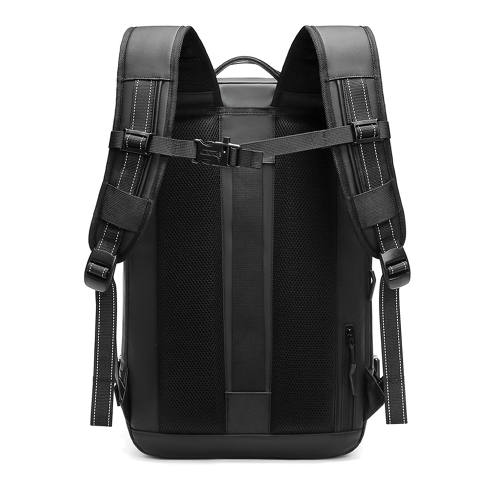 Alomejor Sac à Dos de Compression à Double épaule avec Serrure à Combinaison de sécurité pour les Voyageurs Randonnée Nylon Composite TPU 25L-30L-60L