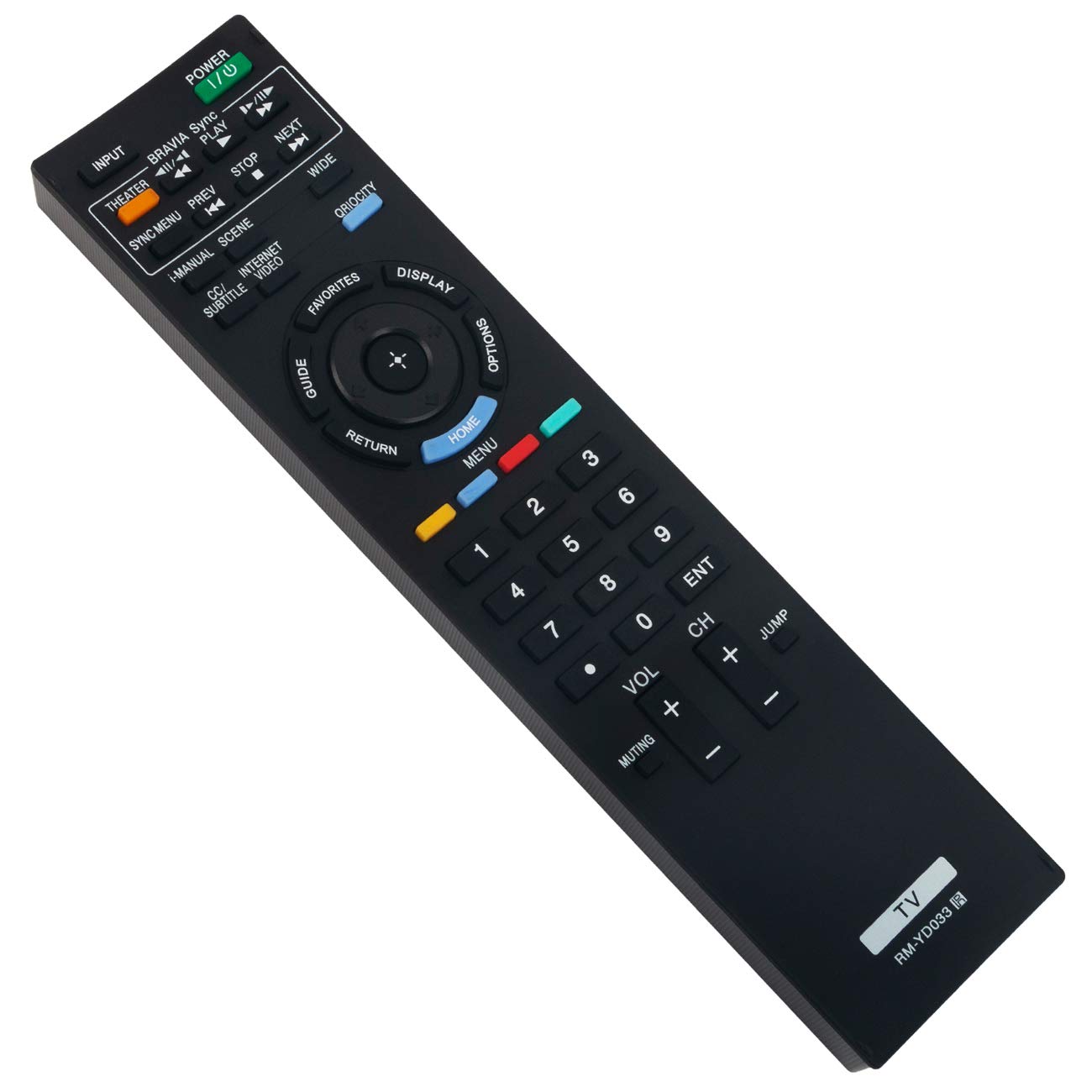 Amazon.com: RM-YD033 Replacement Remote fit for Sony TV KDL