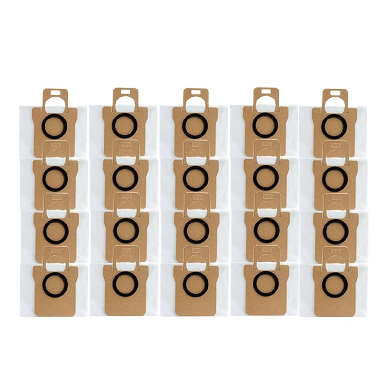 BREAPHBFCZ Compatible For Dreame， Bot L30 Ultra L20 Ultra Robot Vacuum Spare Parts Consumables Main Side Brush Filter Mop Cloth Dust Bag Accessories(20pcs)