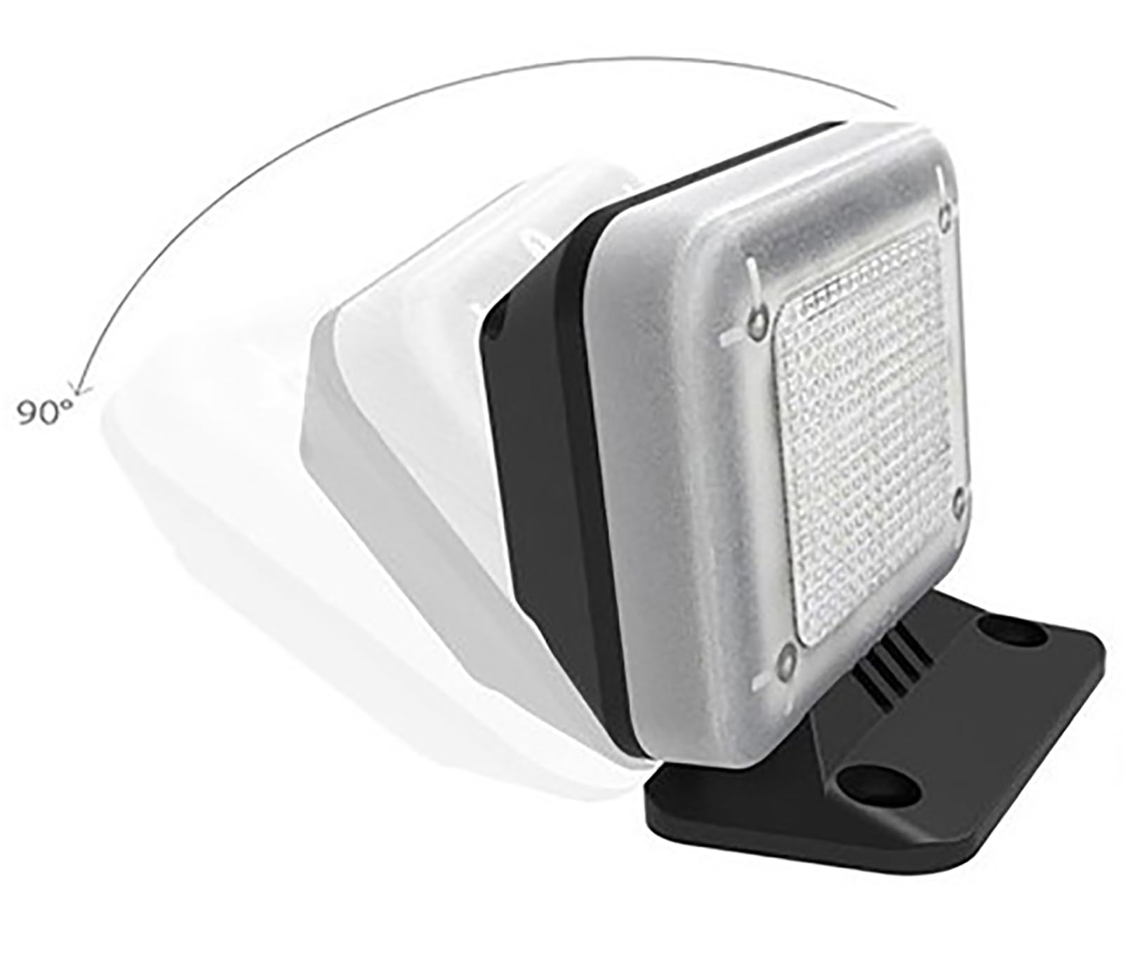 Generisch TV Simulator mit LED Licht Timer - Automatisches Einschalten nach Einbruch der Dunkelheit, Einstellbarer Winkel Perfekt für Zuhause, Niemand zu Hause