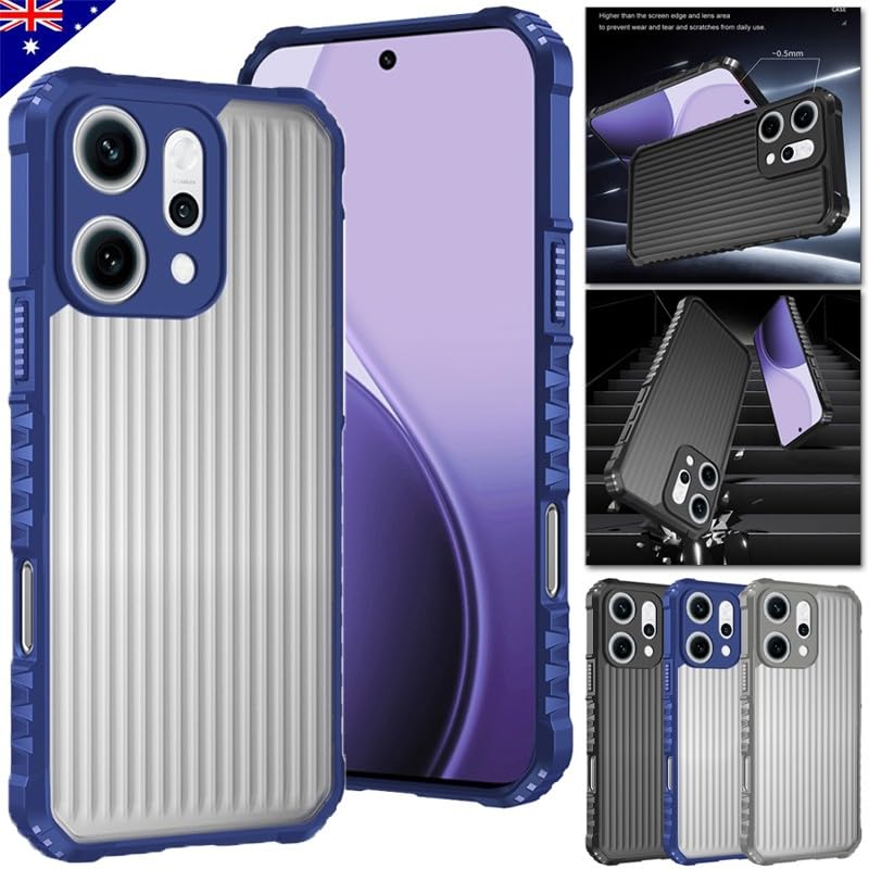Coque Oppo A3 4G/5G antichoc silicone rigide noir durable