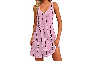Gorgeous Women's Halter Neck Floral Summer Casual Sundress