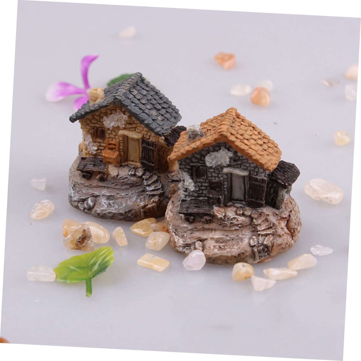 4er Set Mini Drachen Figuren Aus Kunstharz – Niedliche Dekoration Für Miniaturlandschaft & Garten