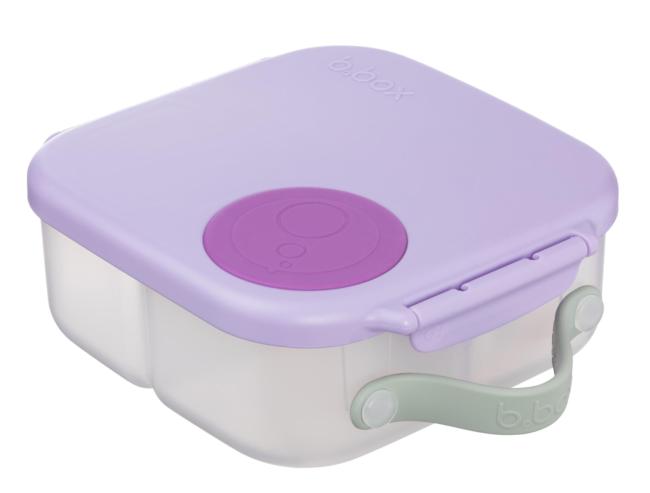 b.box Mini Lunchbox | Bento Box with 3 Compartments (2 Leakproof) | Ideal for Toddlers, Kids Lunch & Snacks | Fits Whole Piece of Fruit | BPA Free