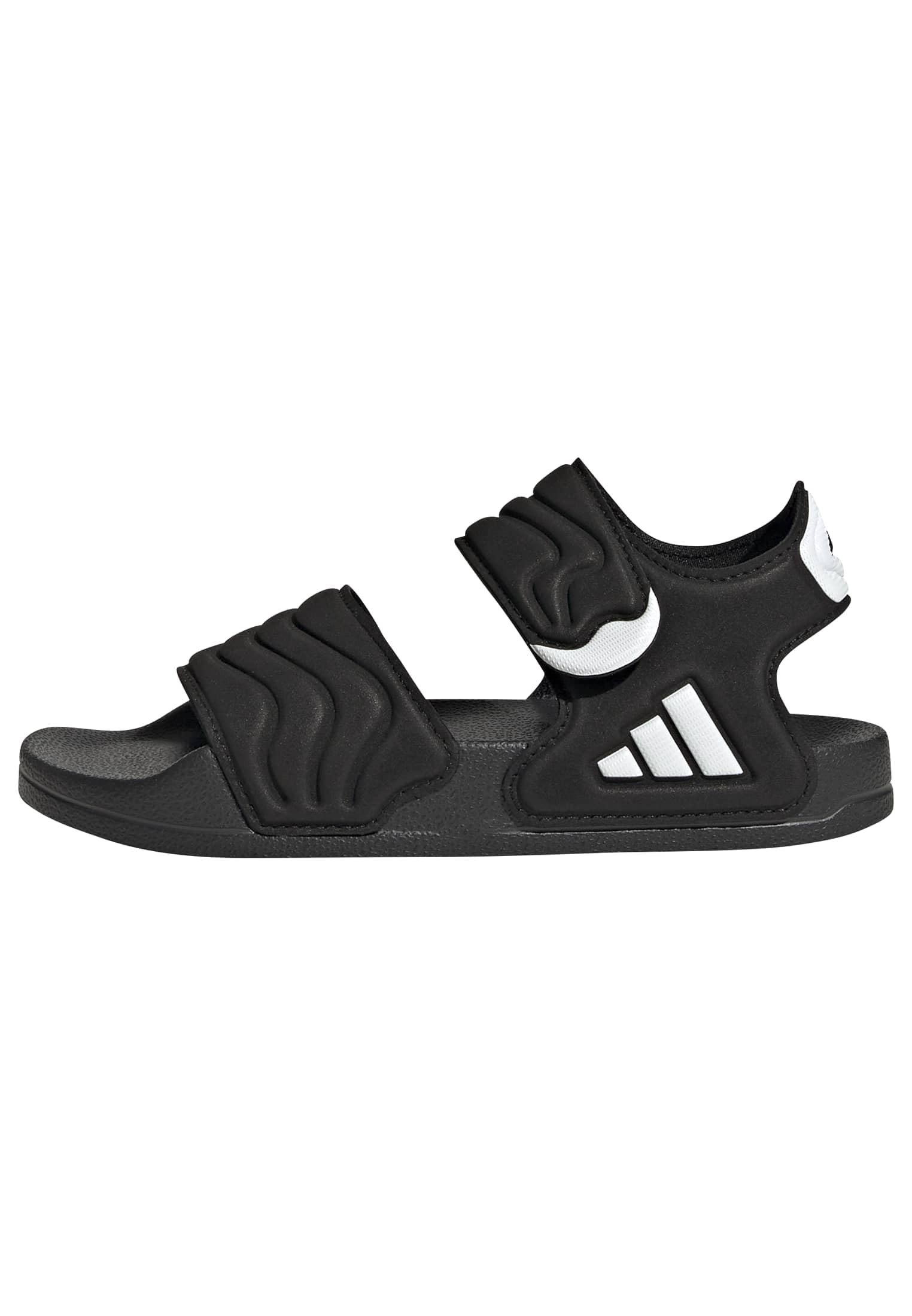 adidas Unisex Kids Adilette Sandal 2 Sandals Kids Shoes, Core Black/Core Black/Ftwr White, 11.5 UK Child