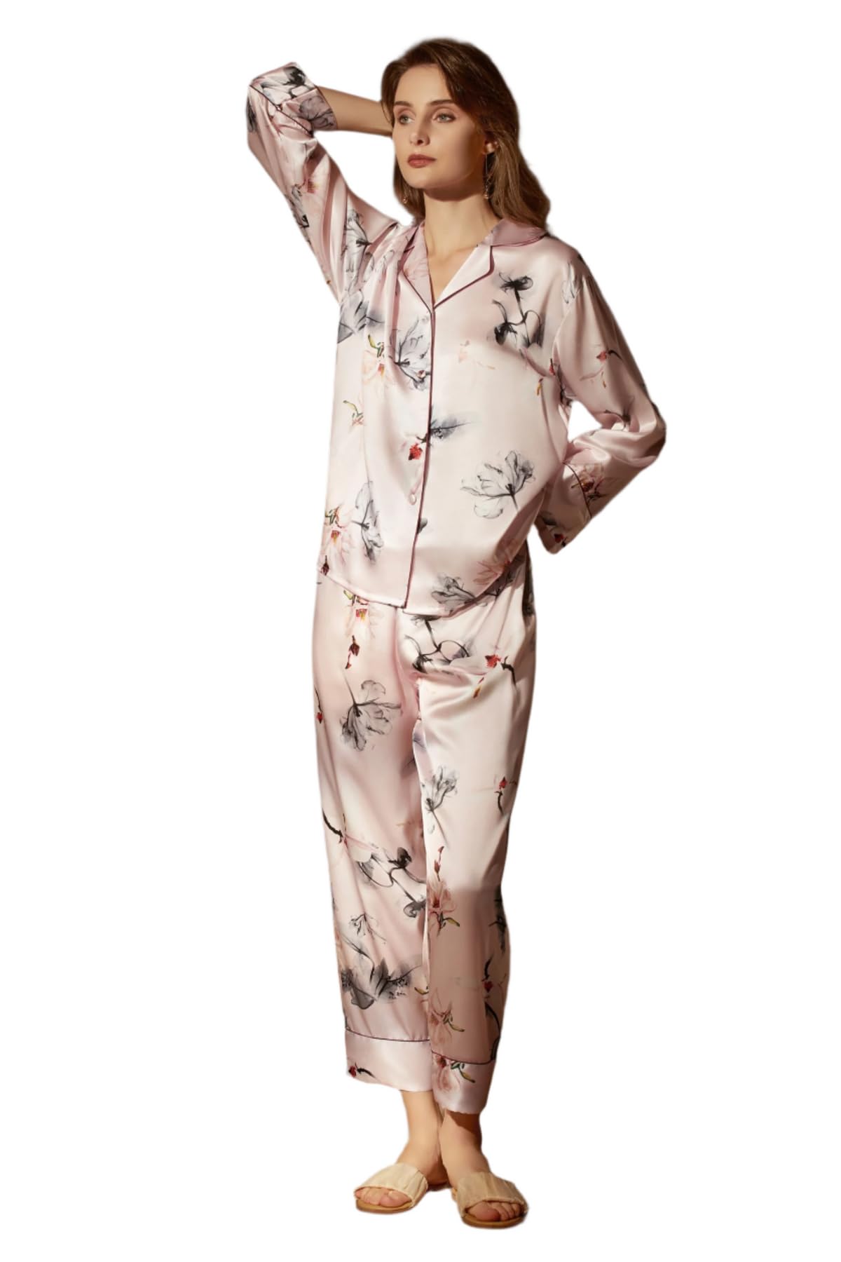Ginell Tranquility Series Silk Pajamas