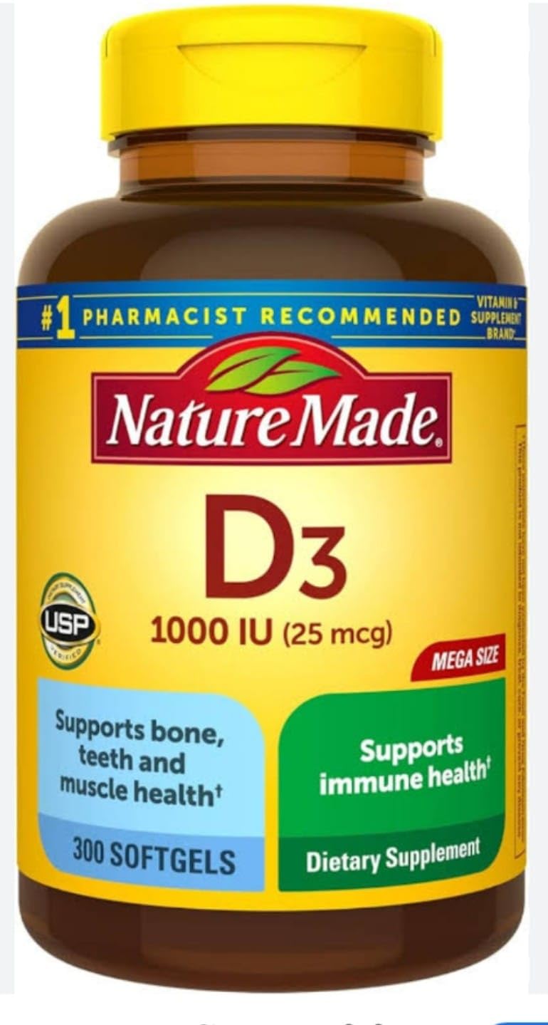 N.ature M.ade D3 1000 IU 300 Tablets (B0D45T7PYB) Amazon Price History, Amazon Price Tracker