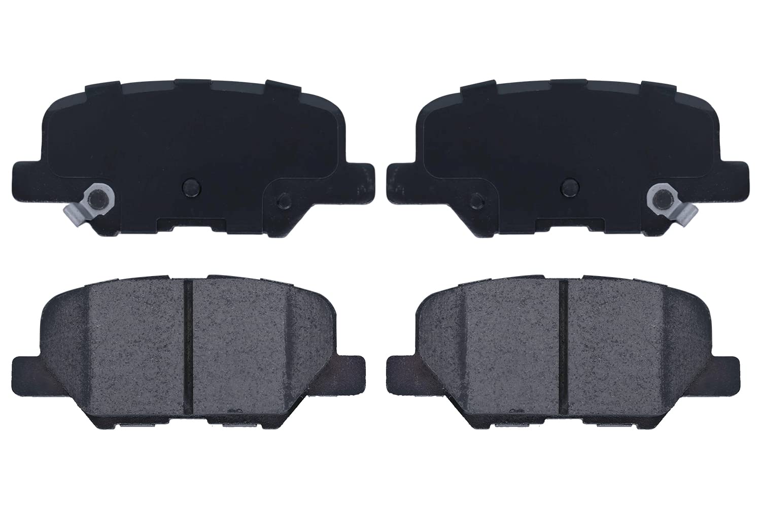 Compatible with Rear Premium Ceramic Disc Brake Pads Set 2014-16 Mazda3 2014-15 Mazda6 2014-20 Mitsubishi Outlander 2013-21 Outlander Sport 2013-20 RVR D1679