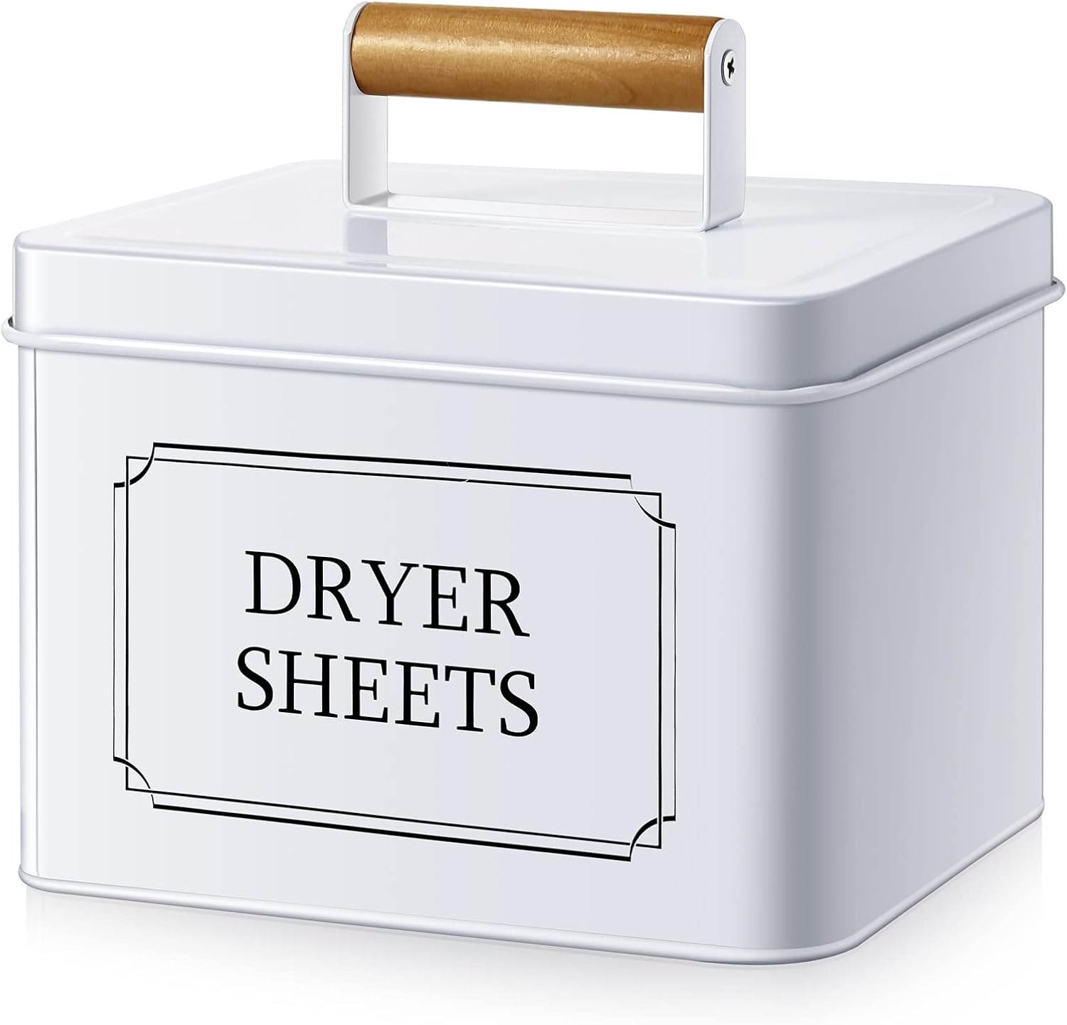 Buy Metal Laundry Dryer Sheets Holder Fabric Softener Sheet Dispenser