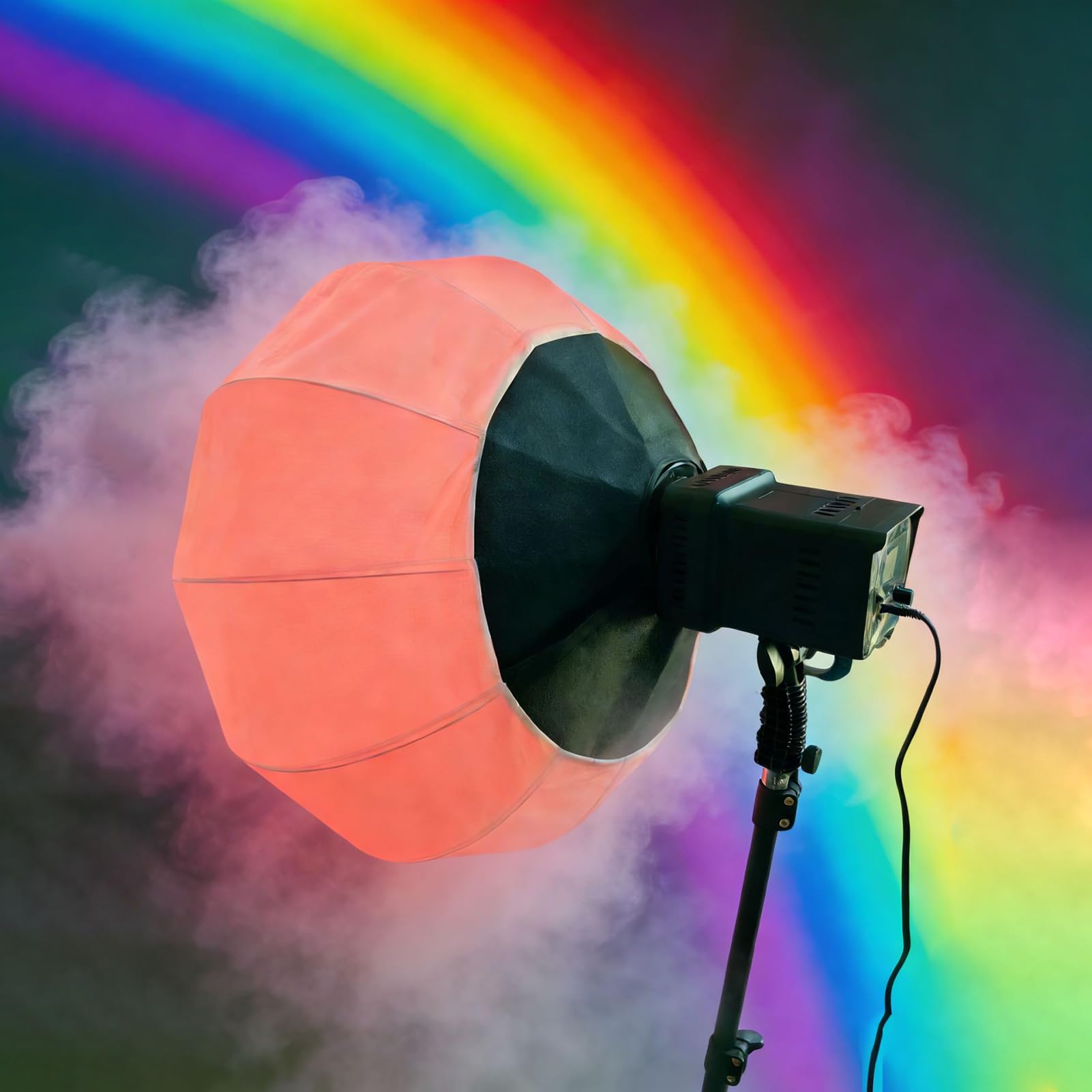 Asixxsix Wideo LED, Dwukolorowe światło Wypełniające COB LED o Mocy 100 W, z Pilotem i Abażurem, Wszechstronna Barwa RGB 2700–6500 K, do Nagrywania Wideo W Fotografii Studyjnej