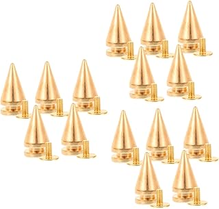 VILLCASE 15 Peças Acessórios De Botão De Roupas Roupas Punk Rebites Para Roupas Punk De Metal Bolsa DIY Rebites Rebites Amuletos Bolsa Punk Acessórios Com Pontas Punk Rebites De Roupas