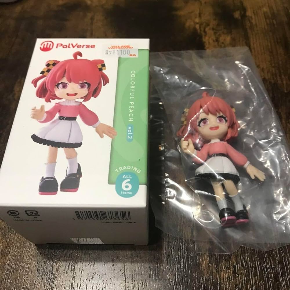Amazon.co.jp: カラフルピーチ パルバースフィギュア のあ : ホビー