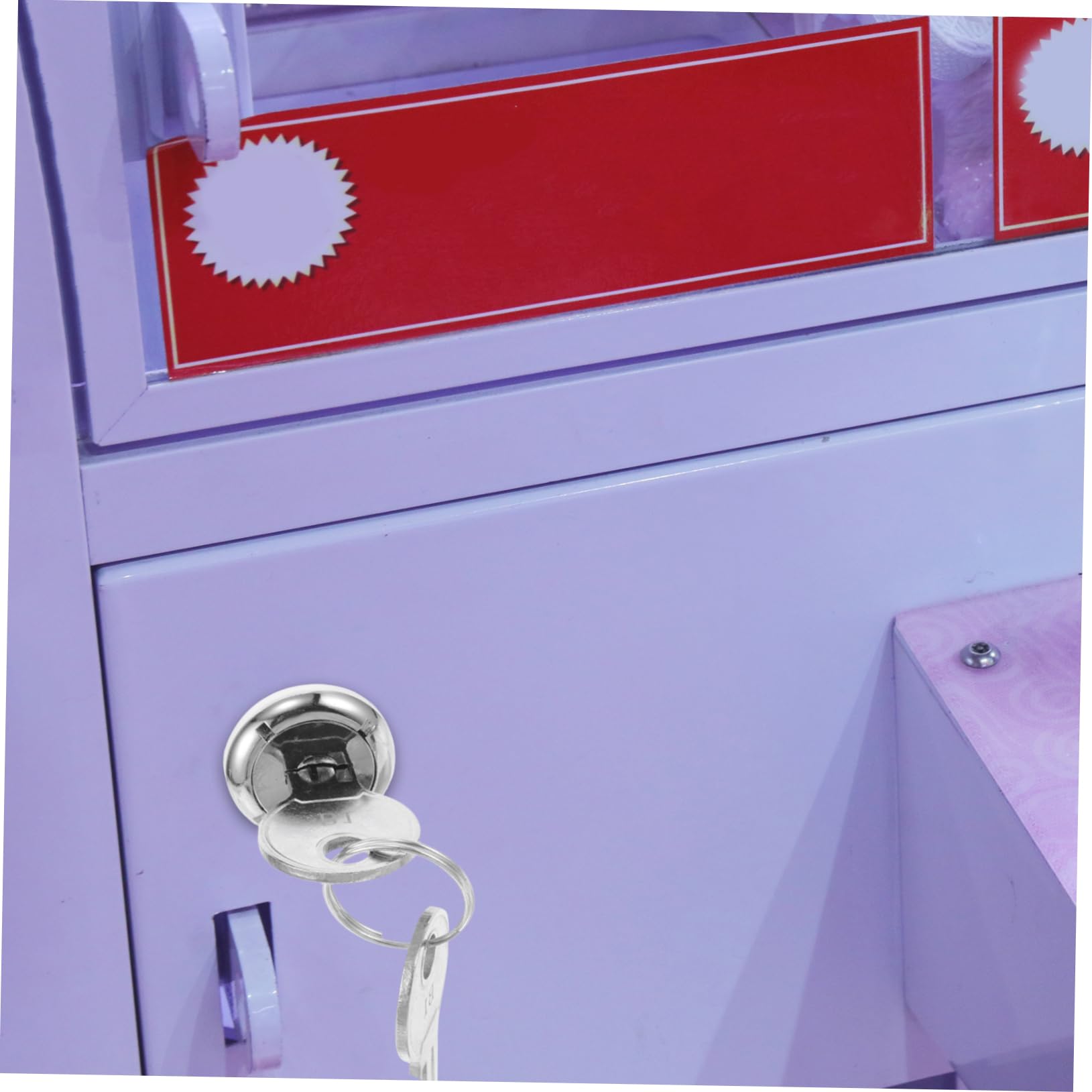 SOLUSTRE Serratura Tubolare Chiave Resistente in Metallo e Plastico per Distributori Automatici, per Armadi e Coperchi di Macchine Vending