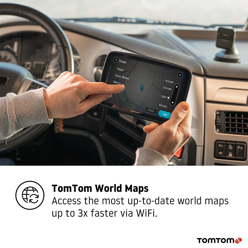 TomTom Truck GPS GO Expert, 7 Inch HD Screen, with Custom Truck Routing