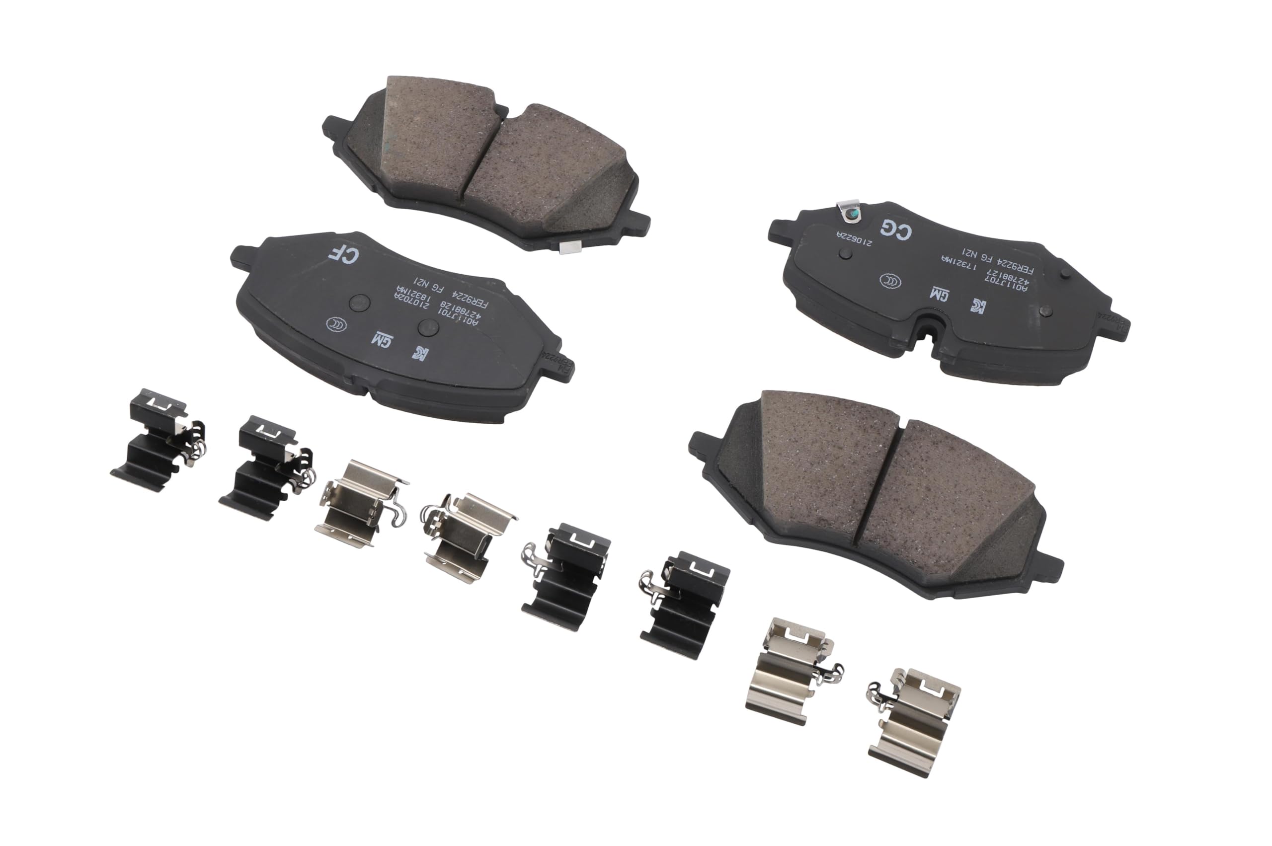 GM Genuine Parts 42788125 Front Disc Brake Pad Set