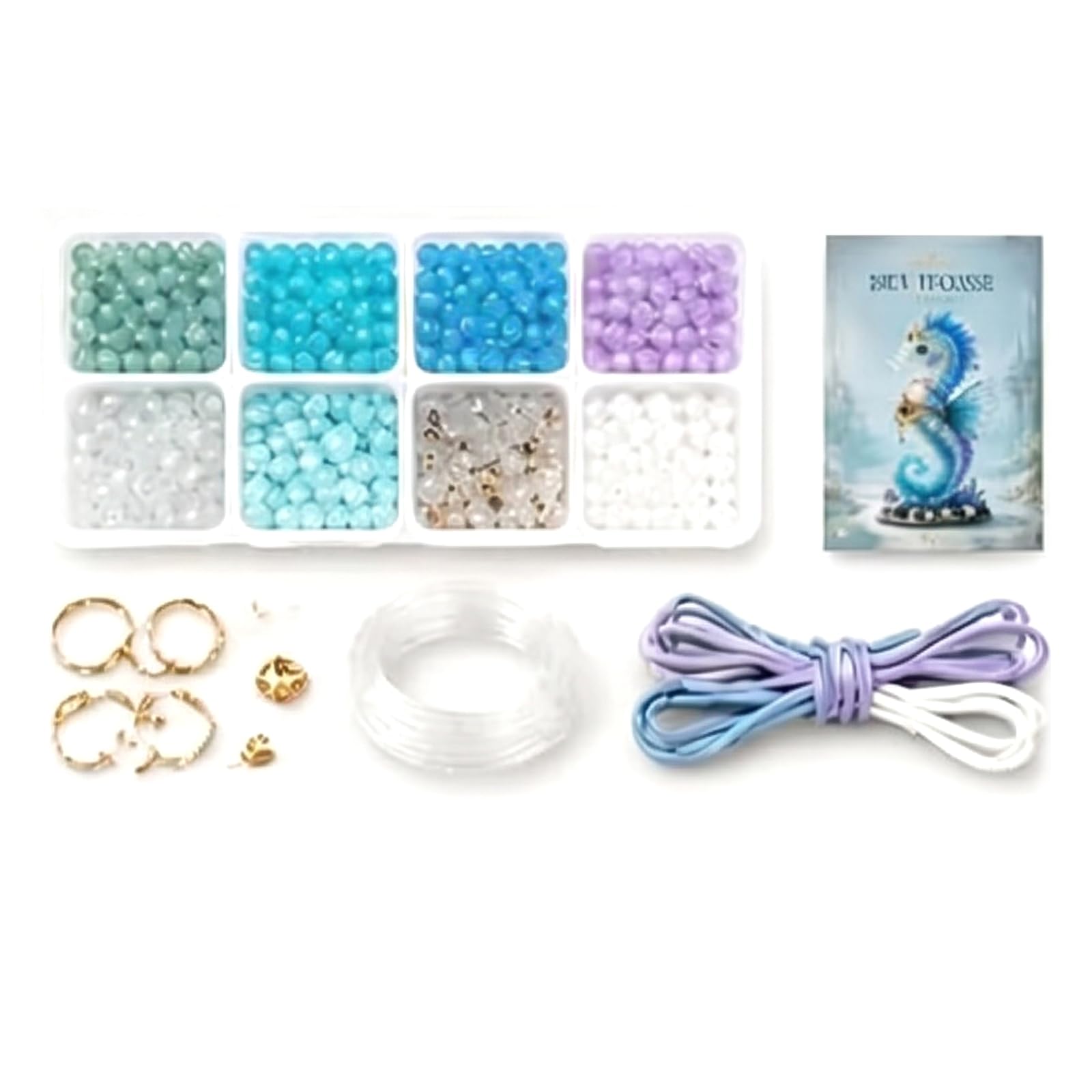 Kit de cuentas de animales para adornos navideños artesanales y fiestas