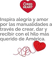 Vista 9 de Red Heart Super Saver - Hilo negro, paquete de 3 unidades de 6.98 oz/7 onzas, acrílico, 4 medianos (peinado), 364 yardas, tejido/ganchillo