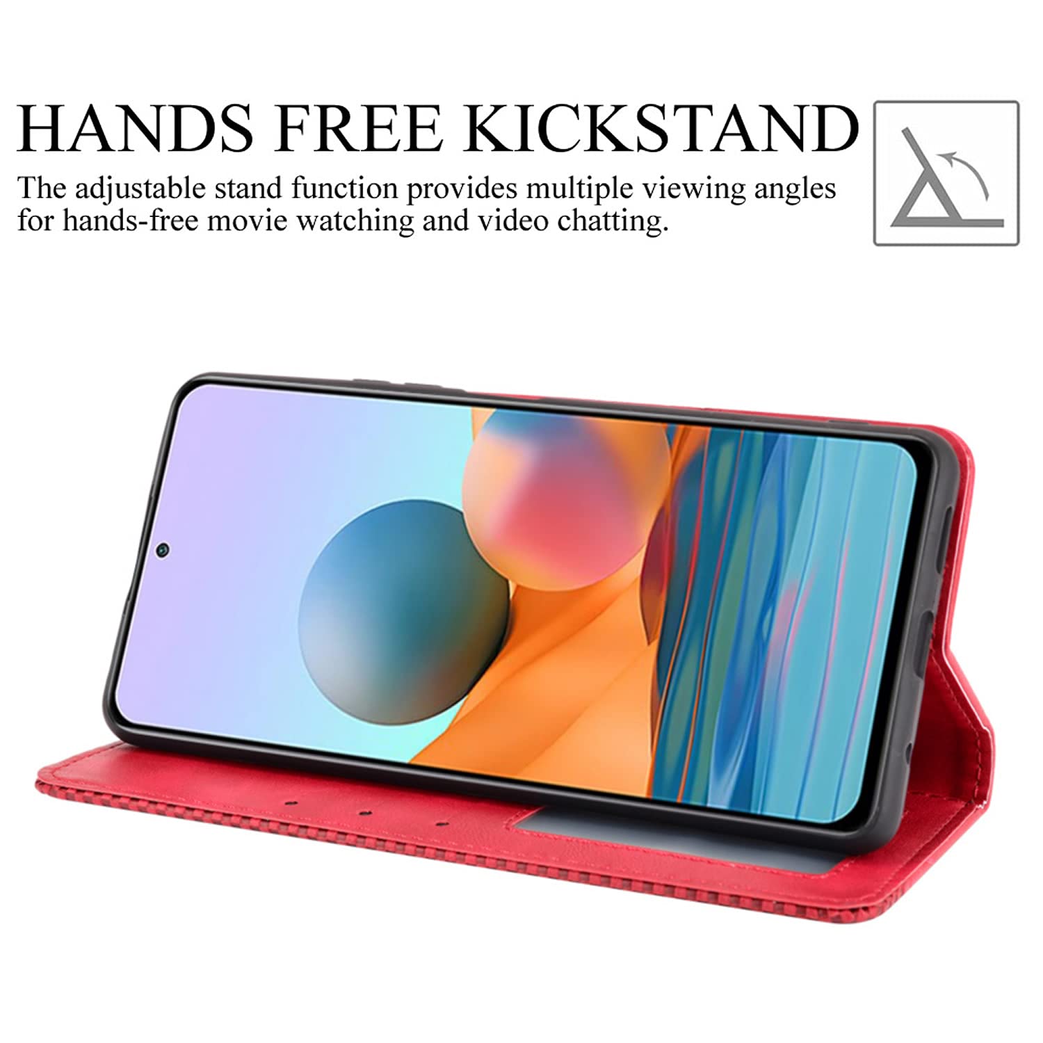TOMYOU Cover per Xiaomi Redmi Note 10 Pro Max/Note 10 Pro, Custodia in