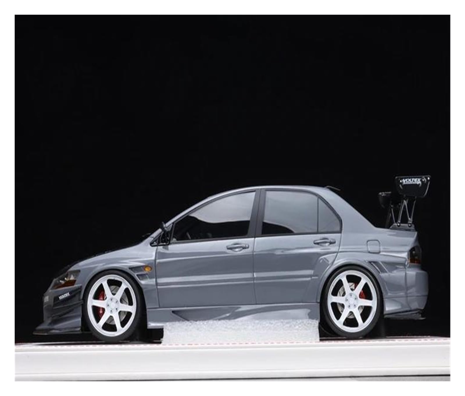 1 18 Per Lancer EVO IX JDM Simulazione Edizione Limitata Resina Metallo Modello Di Auto Statica Regalo Giocattolo