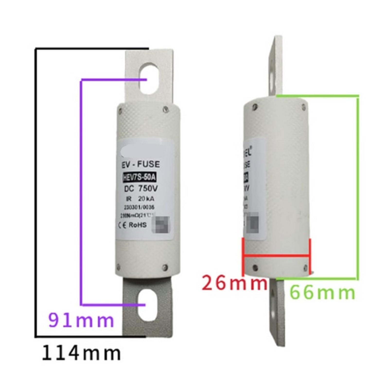 CGPOCMWGX RS9 Fast Fuse 800V 1200A1250A1400A1500A-Z107a-D(900A)
