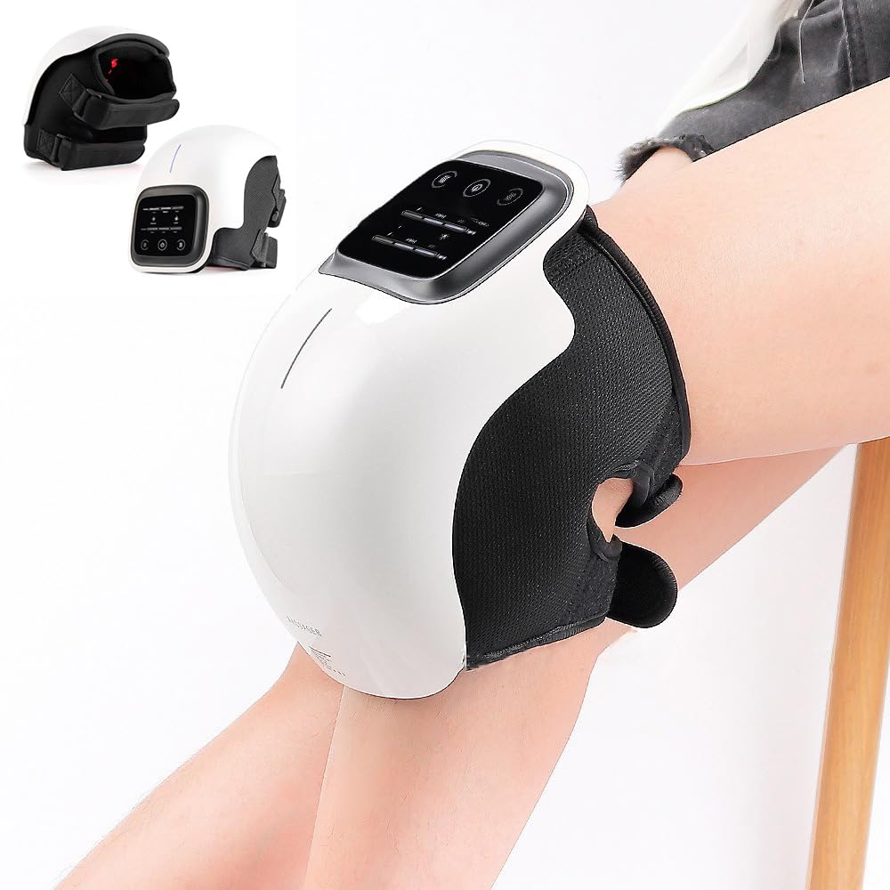 ORTHOBACK Infrarot Kniemassagegerät Kabelloses Knie-Massagegerät mit Infrarotwärme und Vibration zur Schmerzlinderung