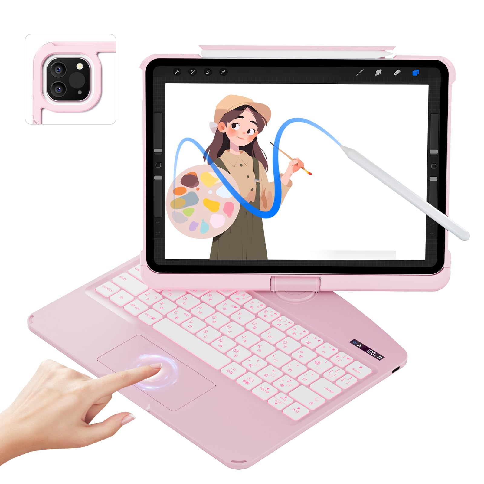Amazon.co.jp: 【JIS標準日本語配列】マジックキーボード iPadAir6(M2