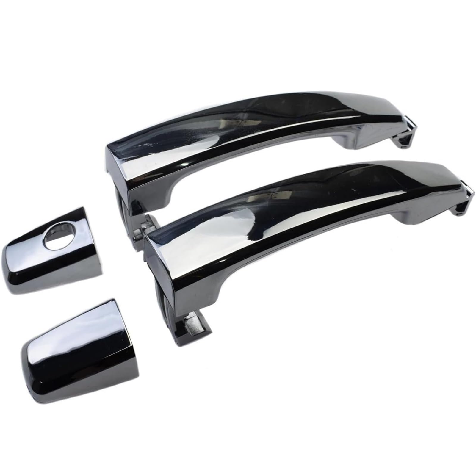 Glymzoi Front Pair 1 Keyhole Car Exterior Door Handles Car Exterior Door Handle For Chevrolet For Aveo For Captiva For Sport For Saturn Vue 2007-2015 2.4L