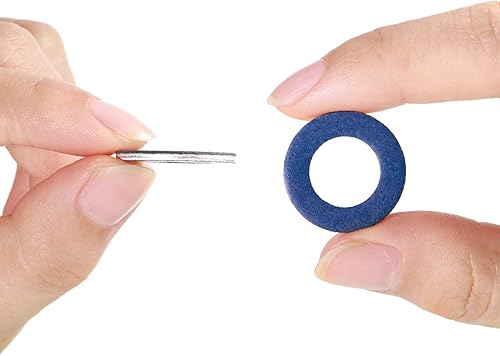 Miniatura 4 de Outus 12 piezas de sellos de arandela de trituración, parte 90430-12031, repuesto de juntas de enchufe compatibles con Prius Tundra Sienna