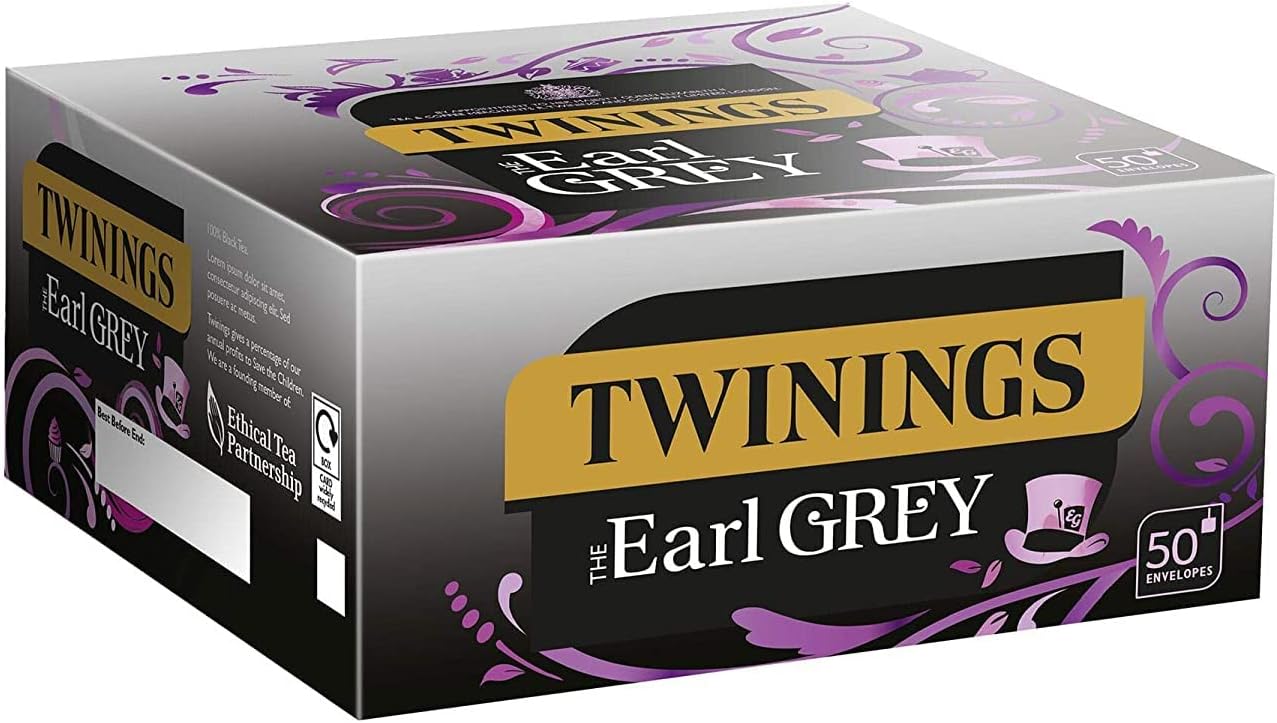 Earl Grey String, Tag, & Envelope Teabags (50)
