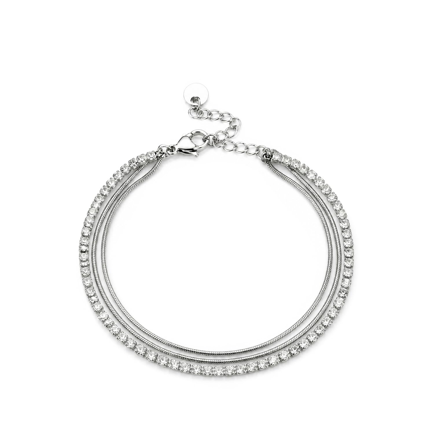 Elara Spark Line Bracelet for Women - Waterproof & Anti-Tarnish-image-11