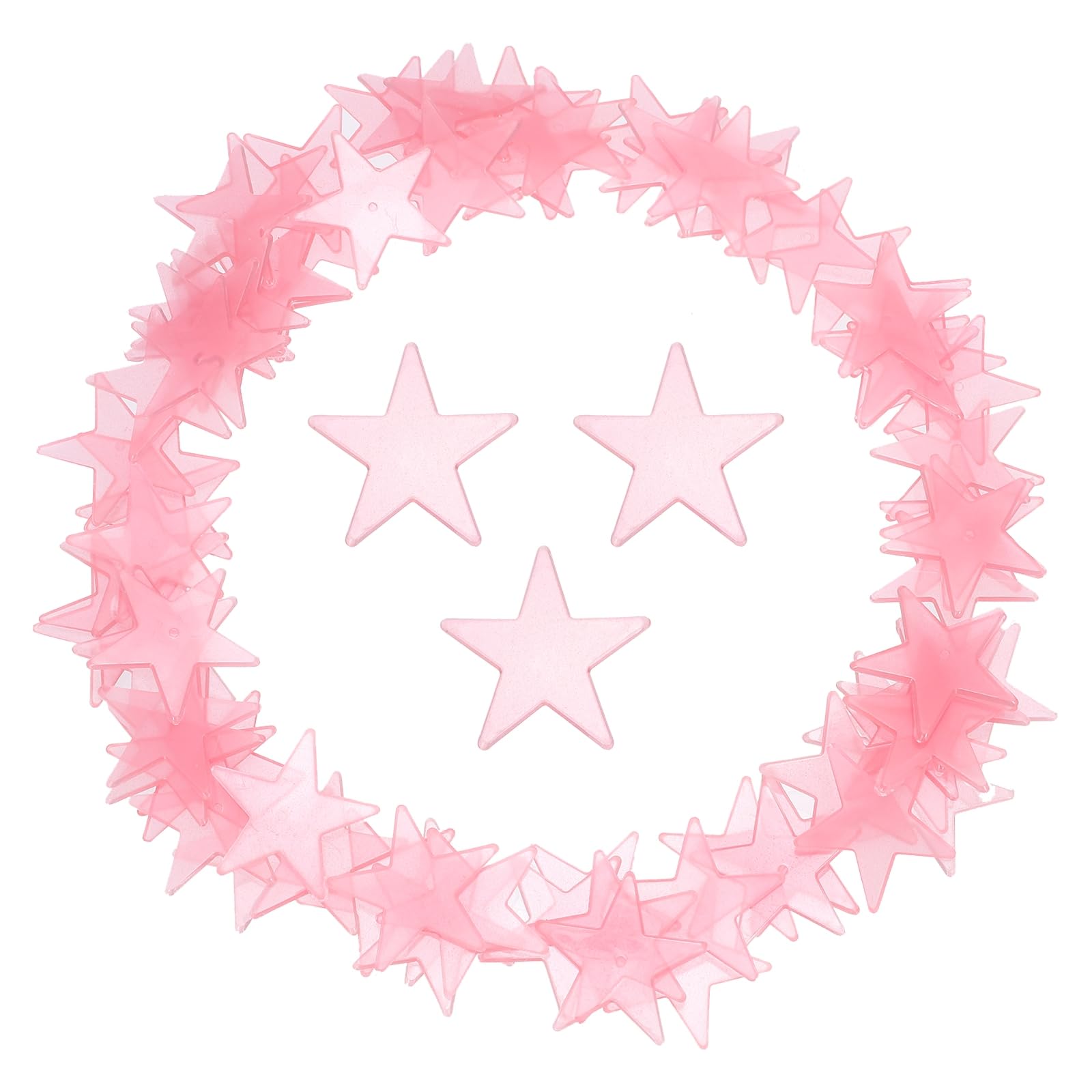Étoiles phosphorescentes pour plafond sourcing map roses lot de 200 stickers muraux 6mm