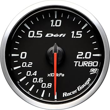 Amazon.co.jp: Defi(デフィー) レーサーゲージ スタイル98