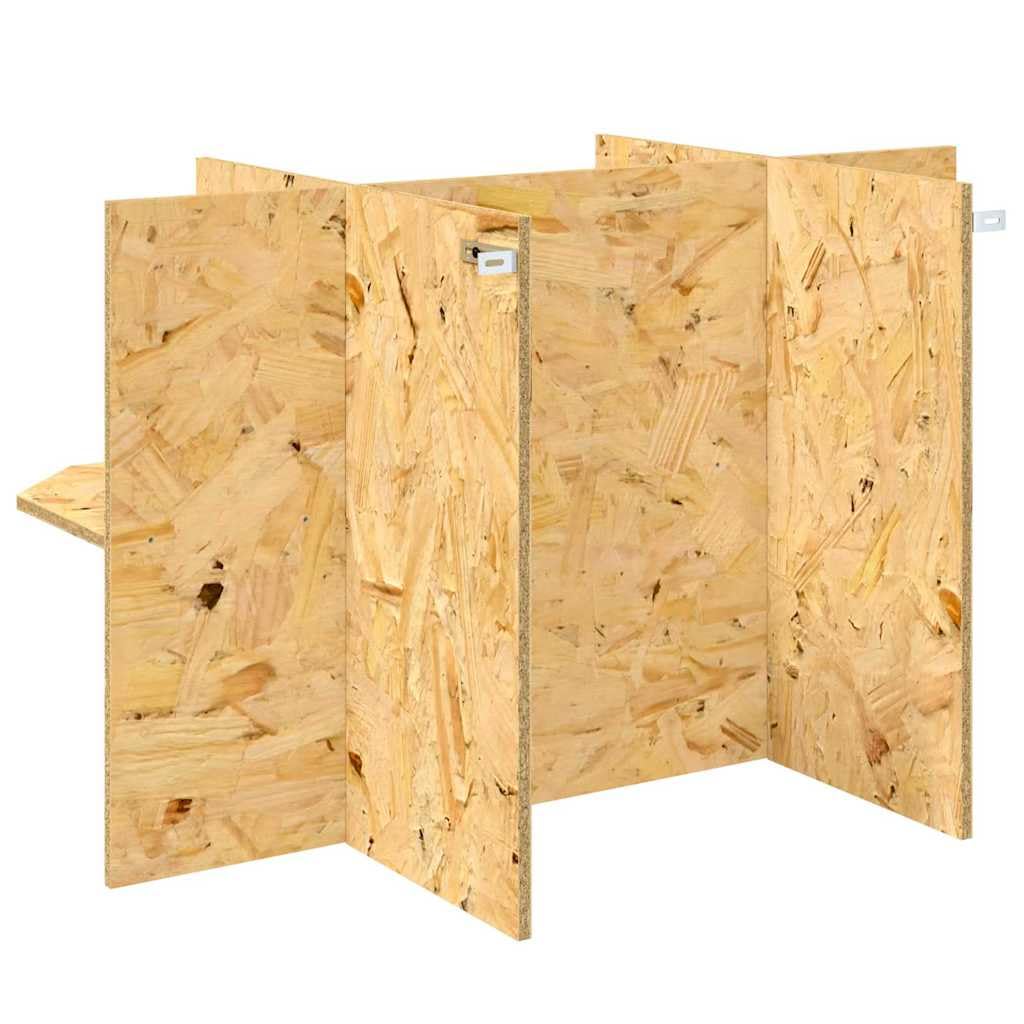 Base de terrario marrón OSB 80 x 50 x 50 cm, base independiente para reptiles barbudo, serpiente, gecko, camaleón, con marco de madera resistente, mate, ideal para vivario, paludarium