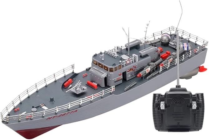 MYRCLMY Remote Control Torpedo Boat 