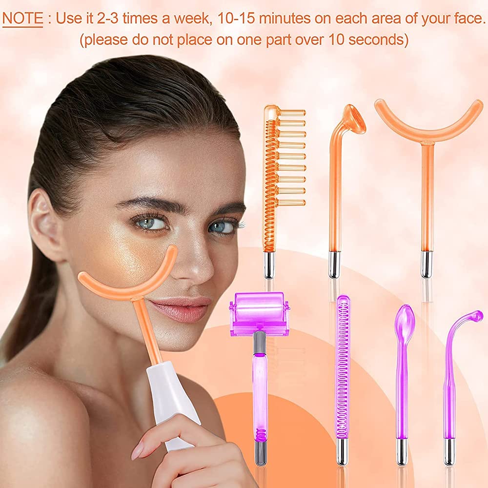 Amazon.co.jp: Handheld High Frequency Wand Facial Machine Portable