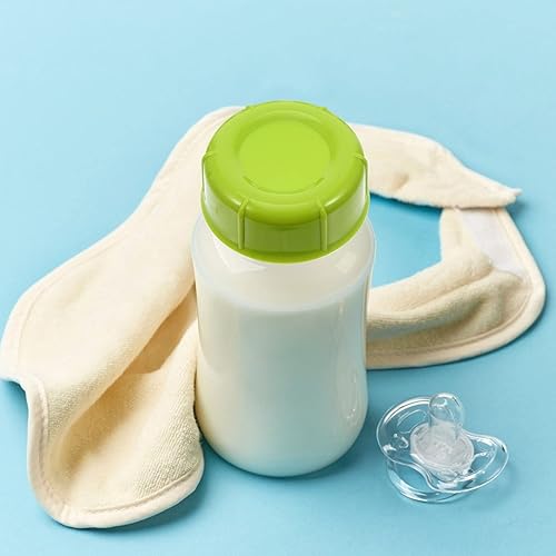 Miniatura 7 de Kisangel 10 tapas de botella de repuesto para botellas a prueba de fugas para botellas de leche materna de vidrio Naranja